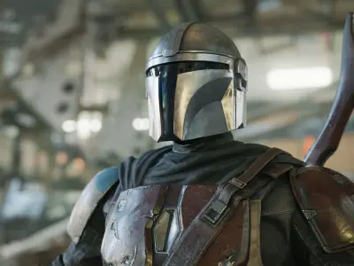 Mandalorian Armor - 3D AssetKit Low-poly 3D model