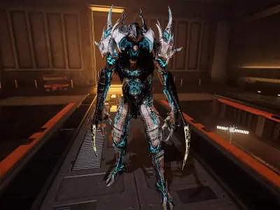 Alien 5 Low-poly 3D model