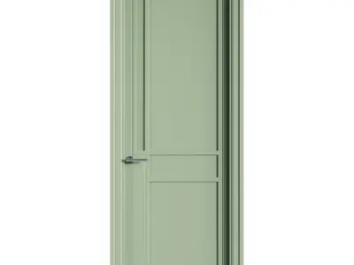 Modern entrance door 54 3D model