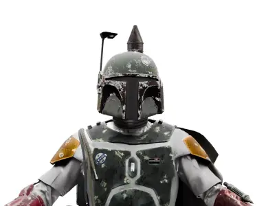 Boba Fett - Star Wars Low-poly 3D model