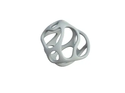 SciFi Cube Object No 35385 Low Poly Shape Texture