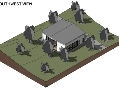 Showroom - Revit 3D model