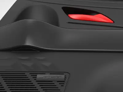 Cars Door and Speaker Bose 3D model