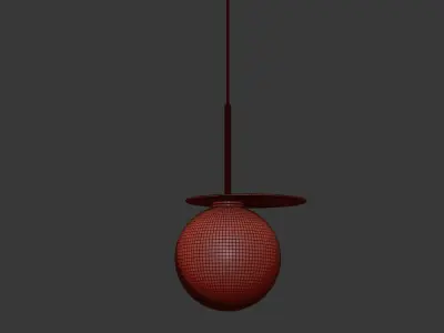 Umbra Glass Pendant By Bomma 3D model