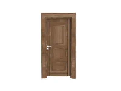 wood Door Free 3D model