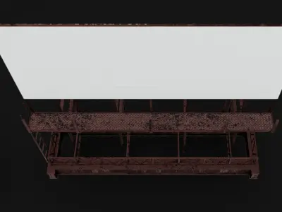 Billboards 05 - 06 Low-poly 3D model