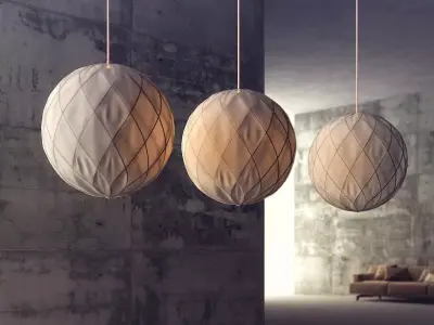 Napoleon By The Nile Pendant Lamp 3D model
