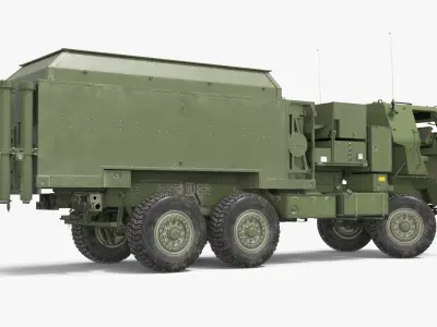  MEADS TOC Tactical Command Truck Rigged 