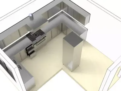 KITCHEN 99 3D model