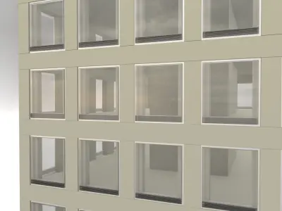 Building Office Archmodel  Construction 3D model