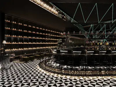 night club  interior 3D model