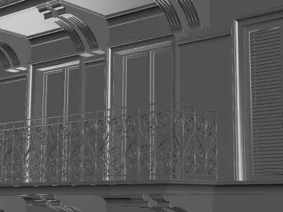 Paris House 3 3D model