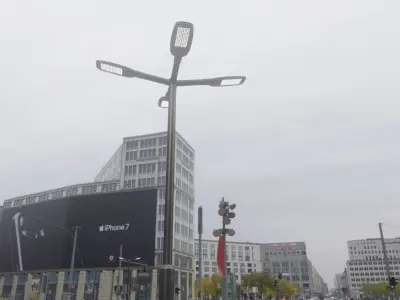 Street Light 12 version 4 3m with pole 3 Low-poly 3D model