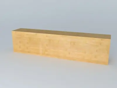 Shaded glass panel shelf DOORS HZ1V 4 17 BRW Milano Oak 3D model