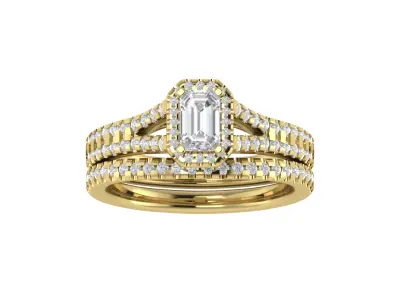 Women Ring  Render 3dm STL OBJ FBX TXT Details 3D print model 25