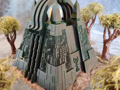 Space Monolith 3D print model