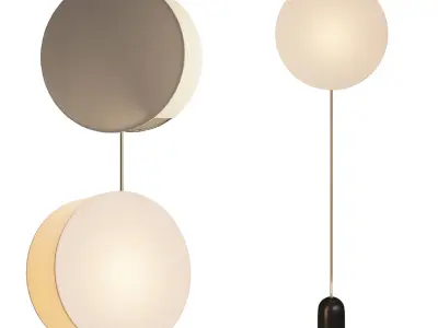 Simonemarcel Pendolo Black Marble 3D model