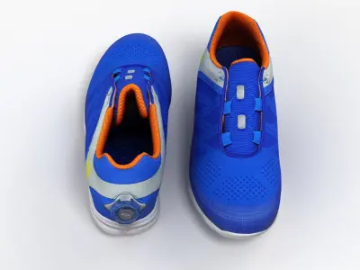 Slip-on Running Shoes 3D model