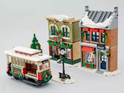Wikibricks3D - 10308 Holiday Main Street 3D print model