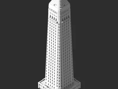 Foshay Tower 3D print model