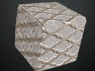White Glass Window Transparent PBR Seamless Texture purchase