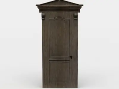 Door Low-poly 3D model