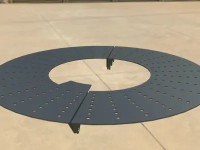 Alcorque redondo round alcorque 3D model