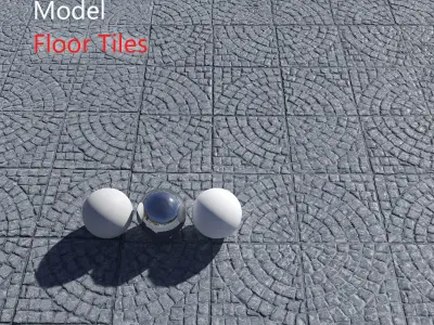 Ultra realistic Tiles Floor Scan 3D model