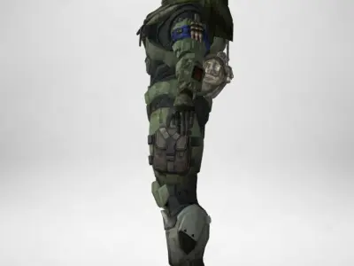 Gameready Character - 04 Low-poly 3D model