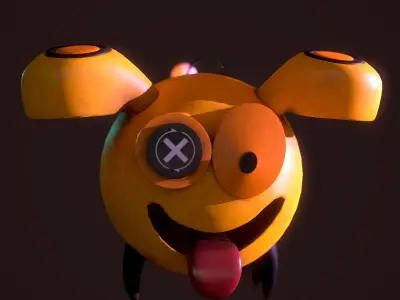 Robotic Dogo 3D model