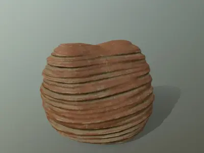 Sand Stone Low-poly 3D model purchase