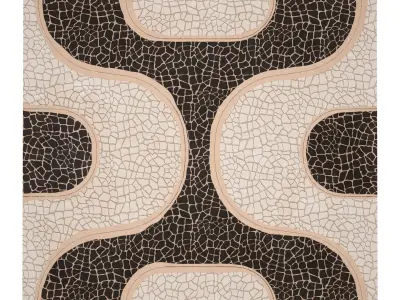 Mosaic paving stones 3D model