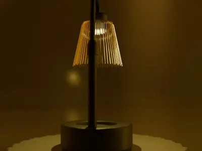 Realistic and Ready-to-Use 3D Lamp Model Low-poly 3D model