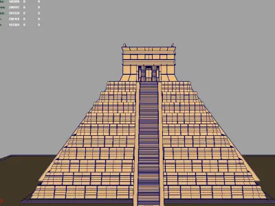 Chichen Itza 3D model