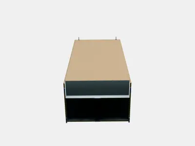 KLEPPSTAD Wardrobe with 2 doors 3D model