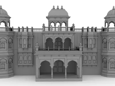 Indian Palace 3D model