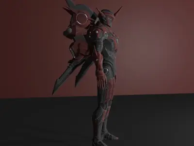 scouter hypersync 3D model