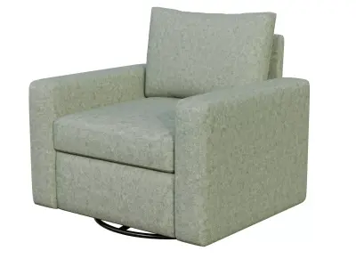 Modern Cozy Armchair 3D model