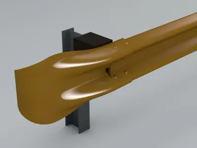 Guard Rail 3D model purchase