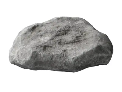 Low Poly Rocks Set 05 3D model
