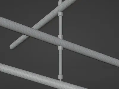 Ceiling lamp Free low-poly 3D model buy