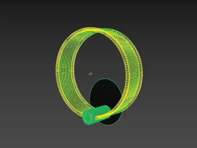 Light wall 3D model purchase