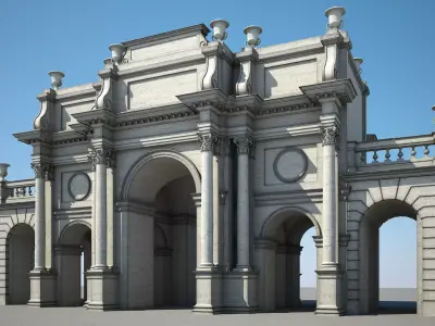 Triumphal Arch 3D model