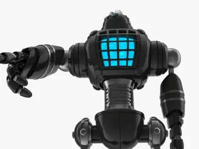 Black Fighter  3D model