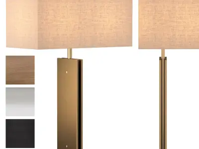 LARC FLOOR LAMP 3D model