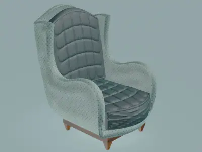 Prada armchair Free 3D model