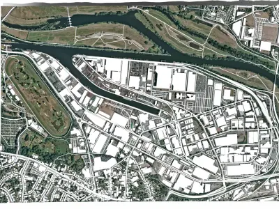Business park Gewerbegebiet Germany 3D model