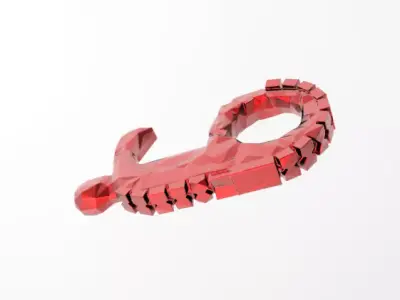 A device for opening doors and pressing buttons Free 3D print model