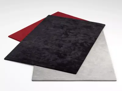 O three rugs 3D model