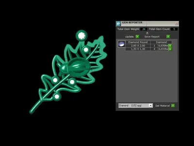 Pendant P193 3D Print Model 3D print model